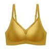 Seamless Latex Sports Bra for Women - No Steel Ring, Anti-Sagging, Small Chest, Beautiful Back, Solid Color