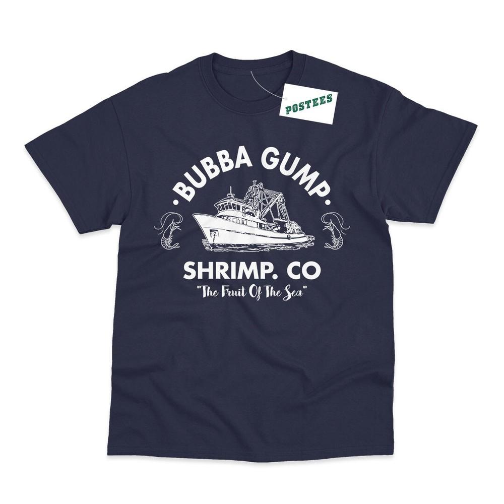 

Bubba Gump Shrimp Inspired by Forrest Gump Printed T-Shirt 2XL