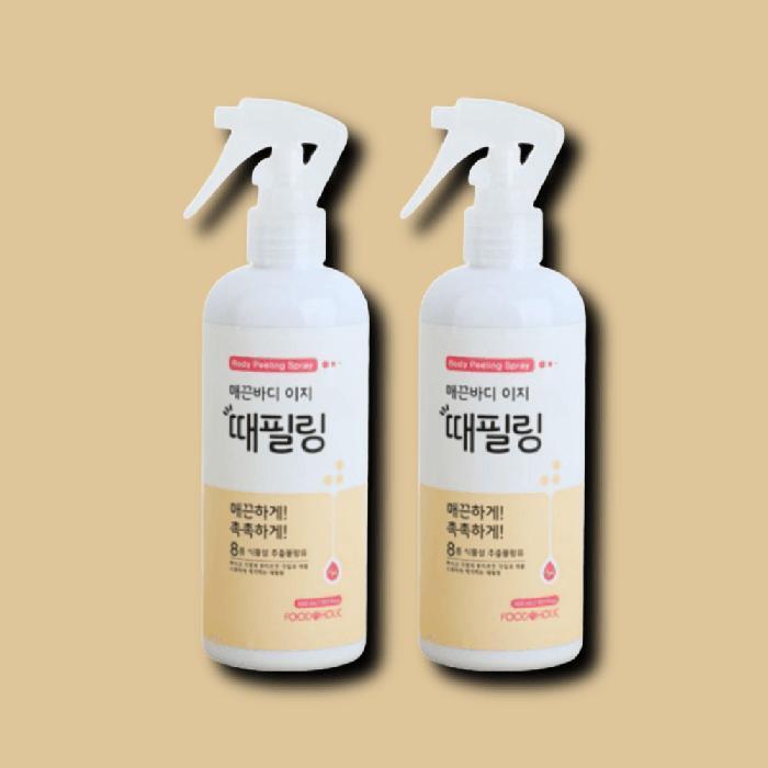 FoodaHolic Smoothing Body Easy Scrub 300ml (2ea) Exfoliating, Elbow, Back Peeling (30278351)