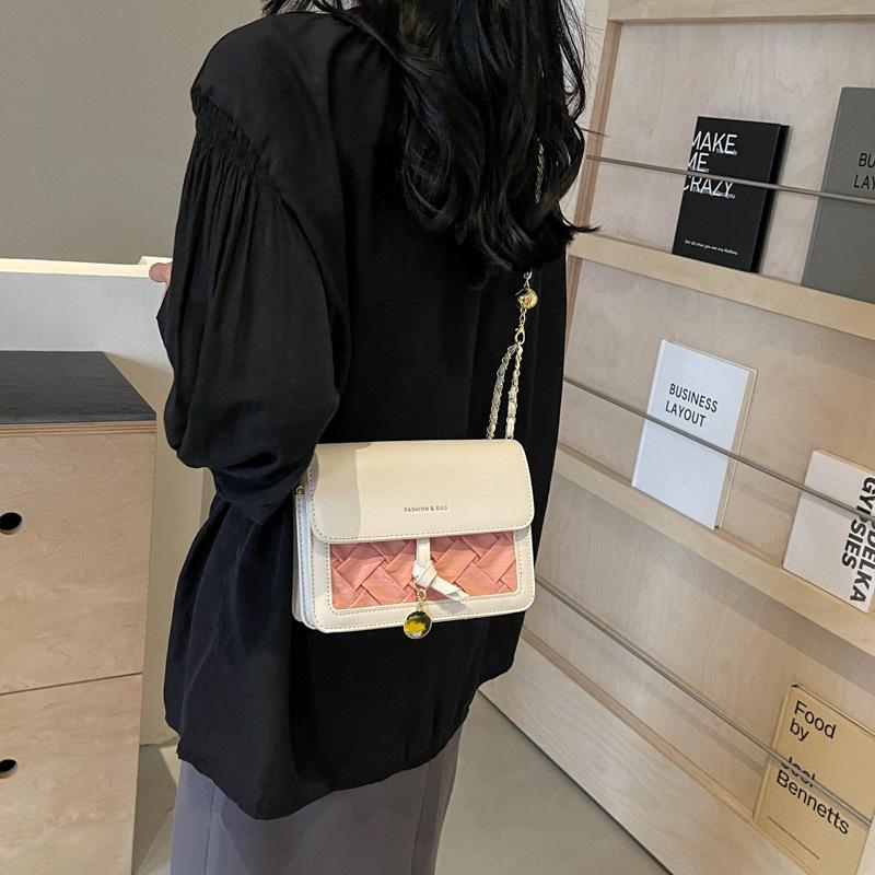 Winter Super Fire Crossbody Small Square Bag Rhombus Chain Bag Women's 2025 New Trendy Fashion Premium Shoulder Bag