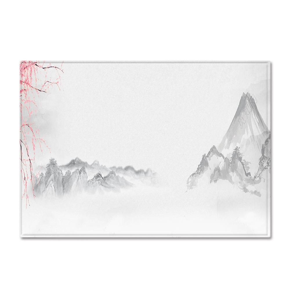 Textured Large Carpet Feather Wind Bedroom Floor Mat