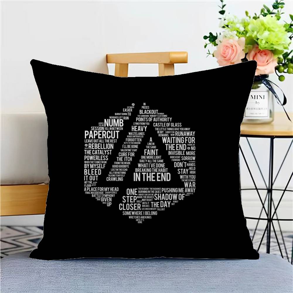 L-Linkin Hot Band Park Maple Design Cushion Cover Happy Autumn Harvest decor Holiday Decorati Pillow Cover