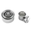 14PCS Stainless Steel Round Cookie Biscuit Pastry Cutter Baking Cake Mold Tools