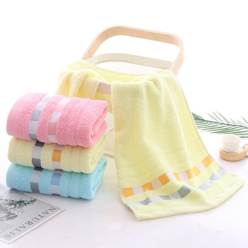 

Thick Cotton Double-Sided Soft Absorbent Quick-Drying Face Towel for Adults 32*72cm