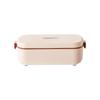 Electric Heated Insulated Lunch Box for Office Workers – Steams Hot Rice and Dishes, Plug-in.