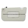 Gray Left Sun Visor for 2014-2020 Nissan Rogue X-Trail 96401-4BA1D