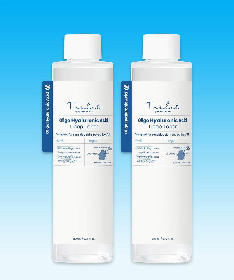 [The Lab x Tibet Younger Sibling] Oligo Hyaluronic Acid Deep Toner 200ml x 2