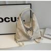 New Denim Pattern Tote Bag, Women'S Commuting Large-Capacity High-End Backpack, Student Class Shoulder Bag