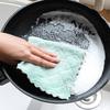 Super Absorbent Microfiber Kitchen Dish Cloth High-efficiency Tableware Household Cleaning Towel Kitchen Tools