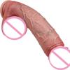 Riesiger Dildo Sexspielzeug Silikon Große Dildos mit Saugnapf Realistischer Riesenpenis G-Punkt Anal Stimulator Sexspielzeug für Erwachsene für Frauen