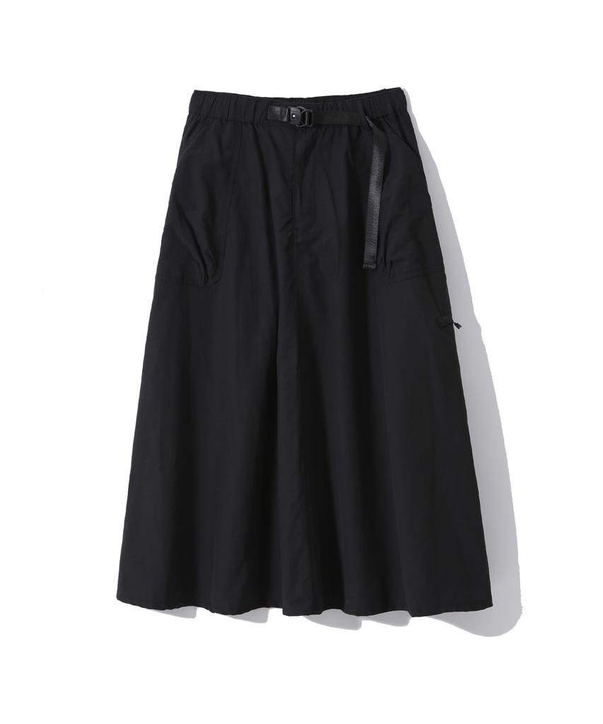 Haebeuopeudyuti Ripstop Hiker Fatigue Skirt (Black)