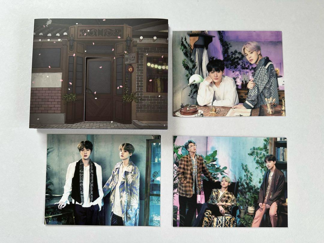 

[Б/У] BTS MAGICSHOP Всплывающая открытка Сеул 1 шт.