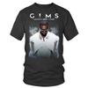 Vintage Französischer Hip Hop Sänger Hiphop Mode GIMS T-Shirt Herren Mode Prue Baumwoll T-Shirts Männlich Hip Hop Gothic Unseix T-Shirts Top