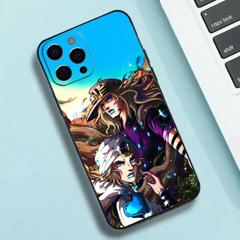 J-Johnny Joestar of the J-Jojo Phone Case Silicone Soft For IPhone 17 16 15 14 13 12 11 X XR Plus Pro Max Plus