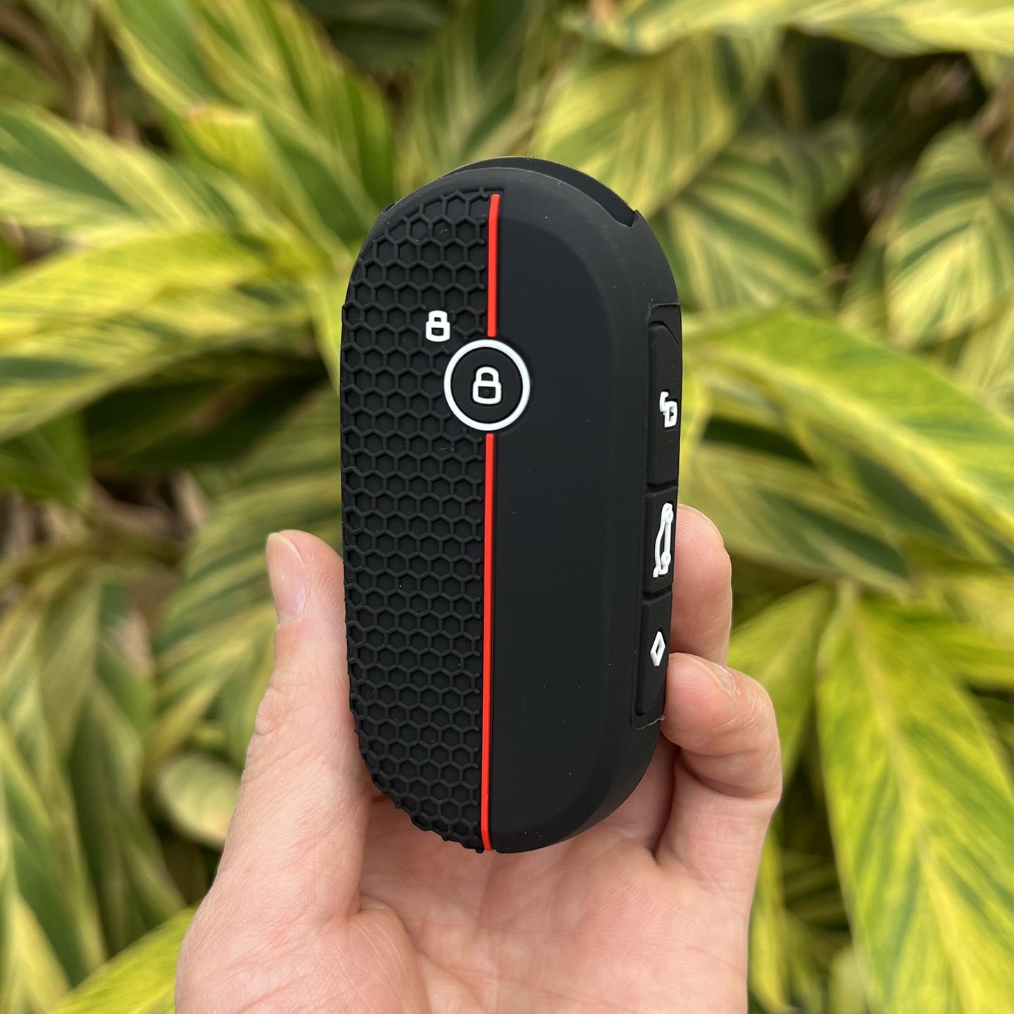 

Silicone Car Key Case Holder Shell Soft Remote Cover Protector for Bmw Mini Countryman Cooper One 2023 2024 Accessories Keychian чорний