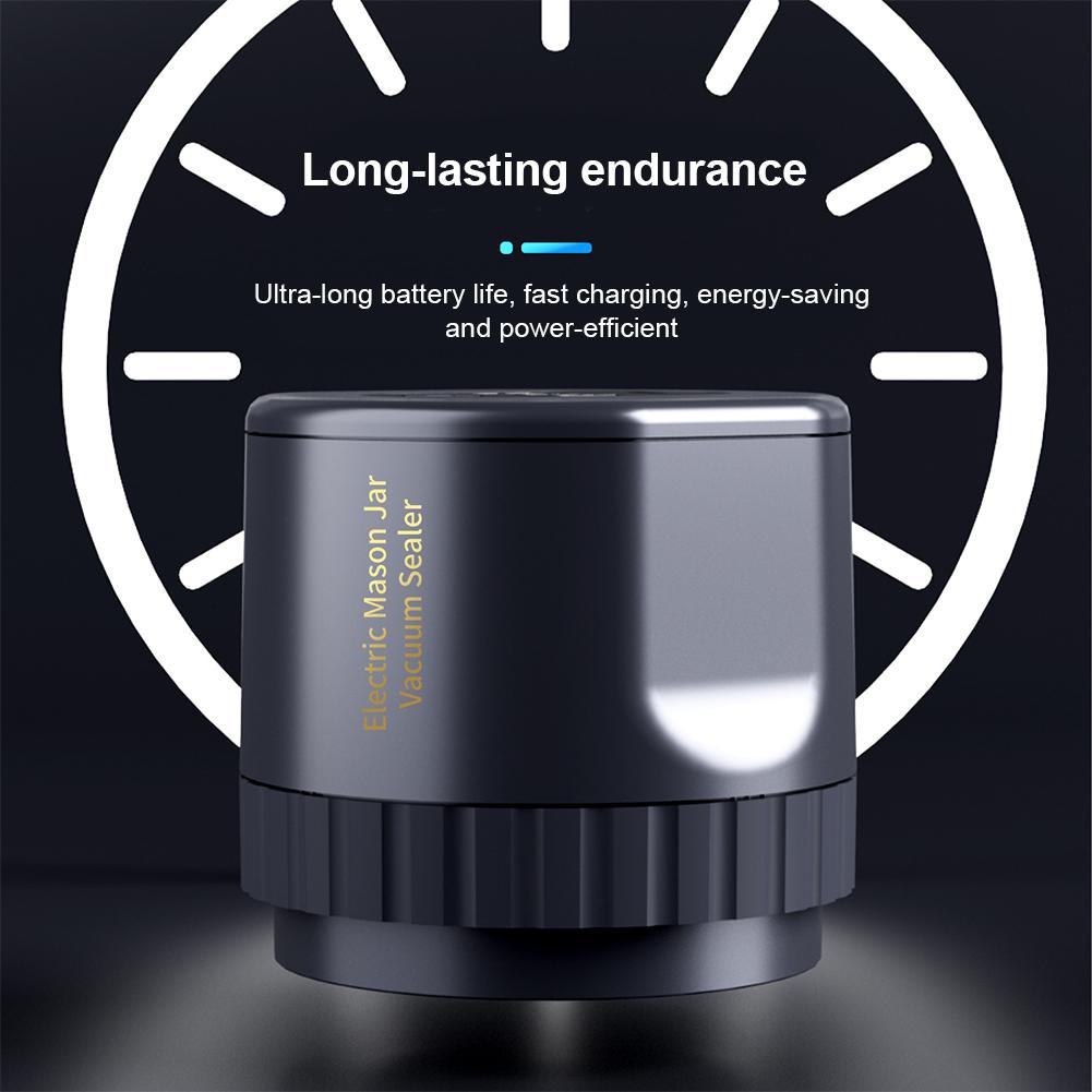 Mason Jar Versiegelungsmaschine Vollautomatisch Kleine Haushaltsfrischhaltemaschine Vakuumversiegelungsmaschine Elektrische Versiegelungsmaschine