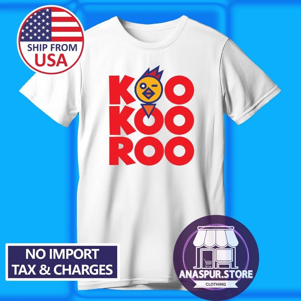Koo Koo Roo Chicken Restaurant Men s White Size S-5XL XL