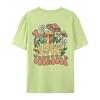 Love Yourself Grow Wantonly Cotton Prints Woman T-Shirt Essential Daily T-Shirt Personality Funny Short Sleeve Oversized Tshirts