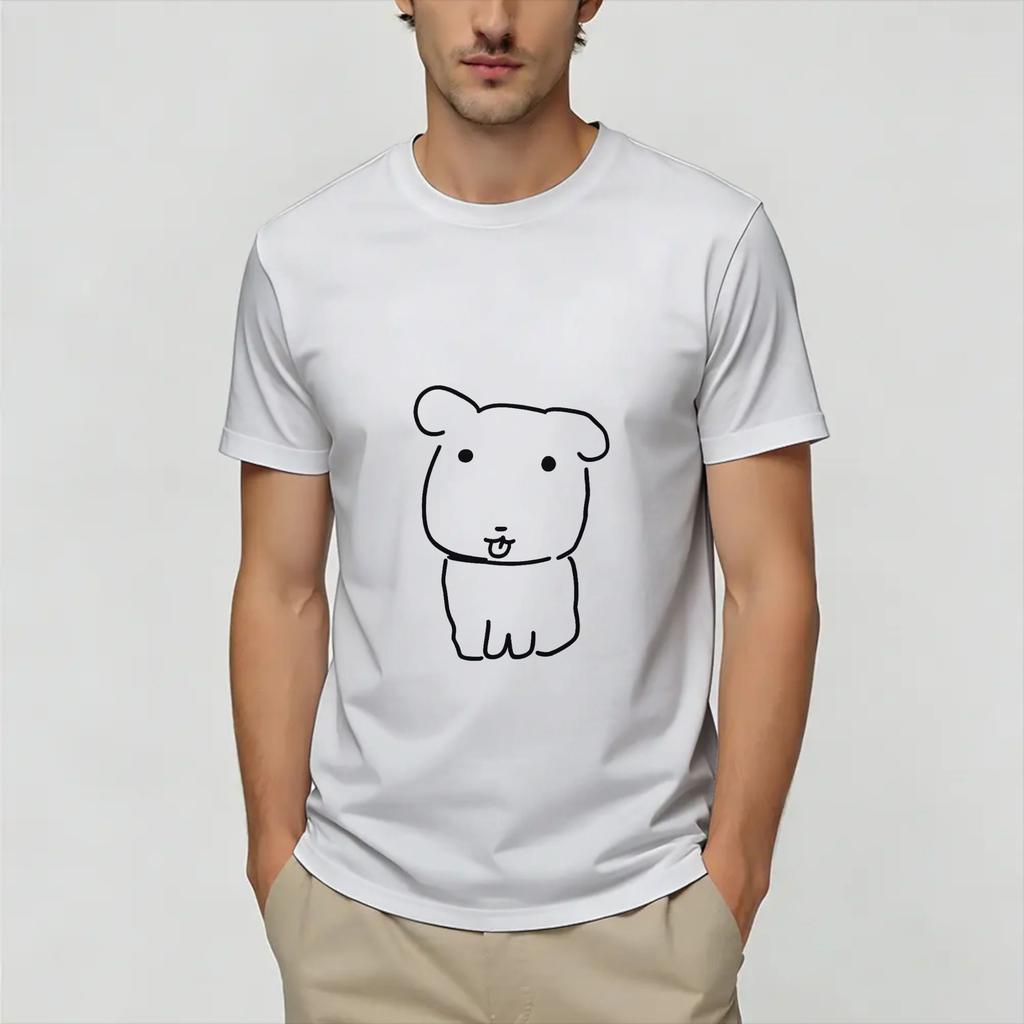 Unisex TShirt Cute GANADI Creative 100 Cotton Tee Shirt Short Sleeve T Shirts Crew Neck Clothes Classic