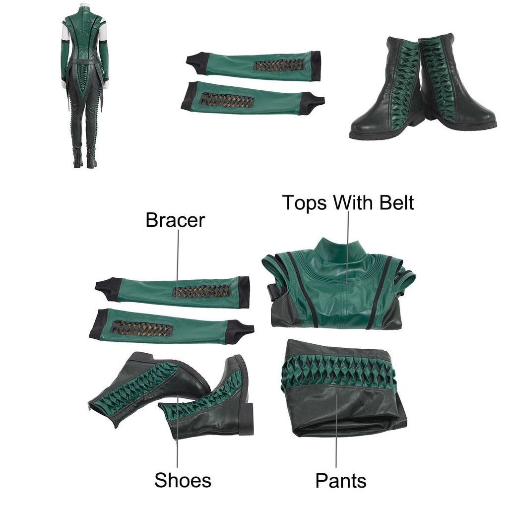 Exquisite Green Guardians Of The Galaxy 2 Mantis Cosplay Outfit For Women