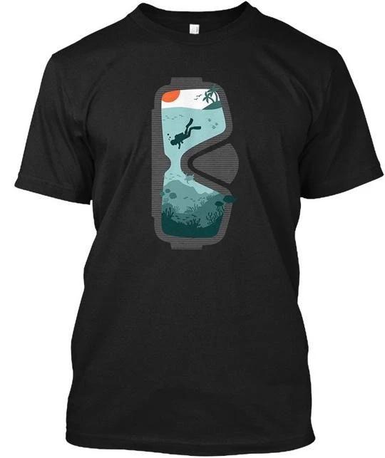 

Deep Sea Scuba Diving Snorkeling Mask Di TTshirt Made in the USA Size S to 5XL M