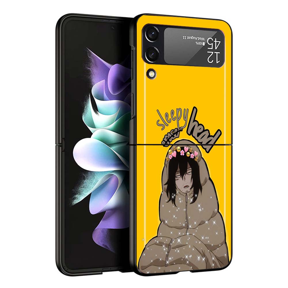 My Hero Aizawa Shouta Phone Case For Samsung Galaxy Z Flip7 Flip6 5G Flip5 Flip4 Flip3 ZFlip 7 6 3 4 5 Shockproof Back Cover Gal