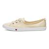 Converse CTAS Bequeme Vielseitige Langlebige Low-Top Canvas-Schuhe Damen Sneaker Beige 563494C
