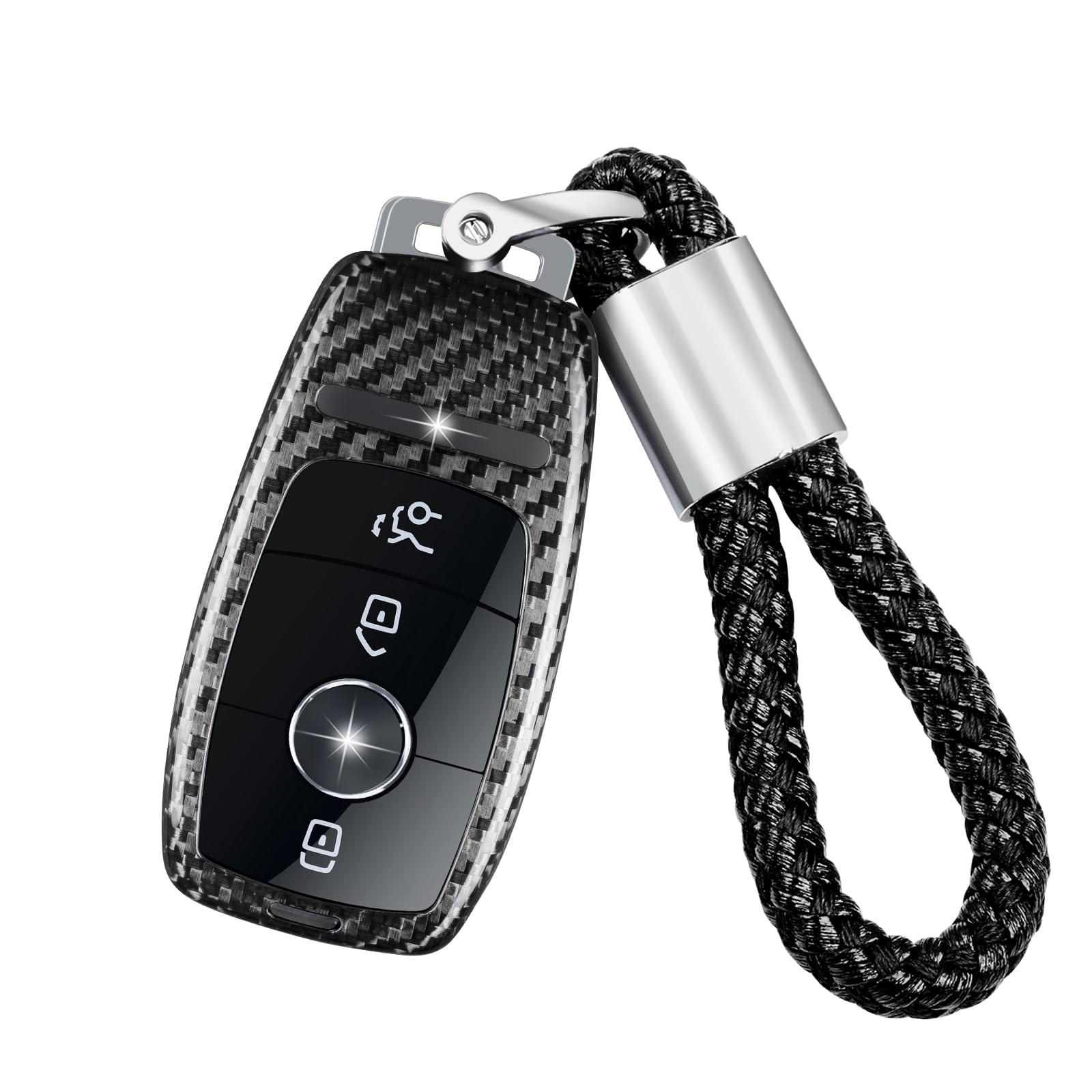 

Ключевой чехол из углеродного волокна для AMG GT63 и E53 купе-кабриолетов Защитный чехол из настоящего углеродного волокна [T-carbon] Корпус Mercedes-Benz, S, GT53, GT43,