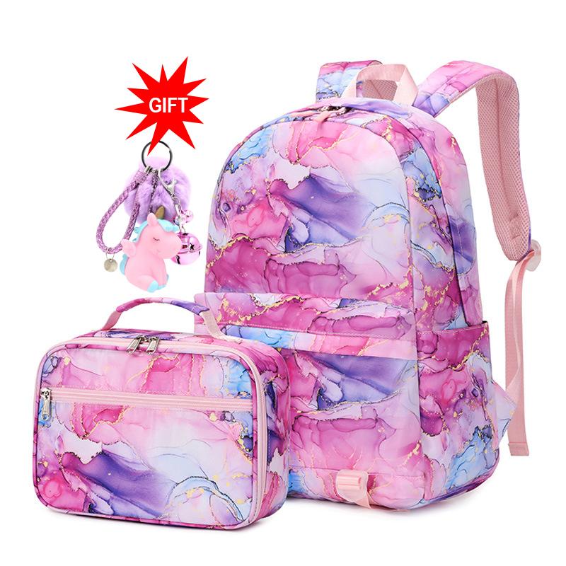 Fashion School Backpack For Girls Large School Bags For Girls Kid Waterproof Kawaii Female Backpack For Primary School Children