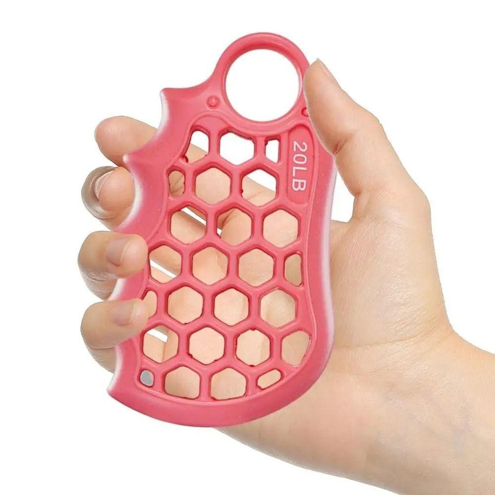 With Carrying Ring Grip Strength Trainer Honeycomb Hand Grip Strengthener  Increase Muscle Power