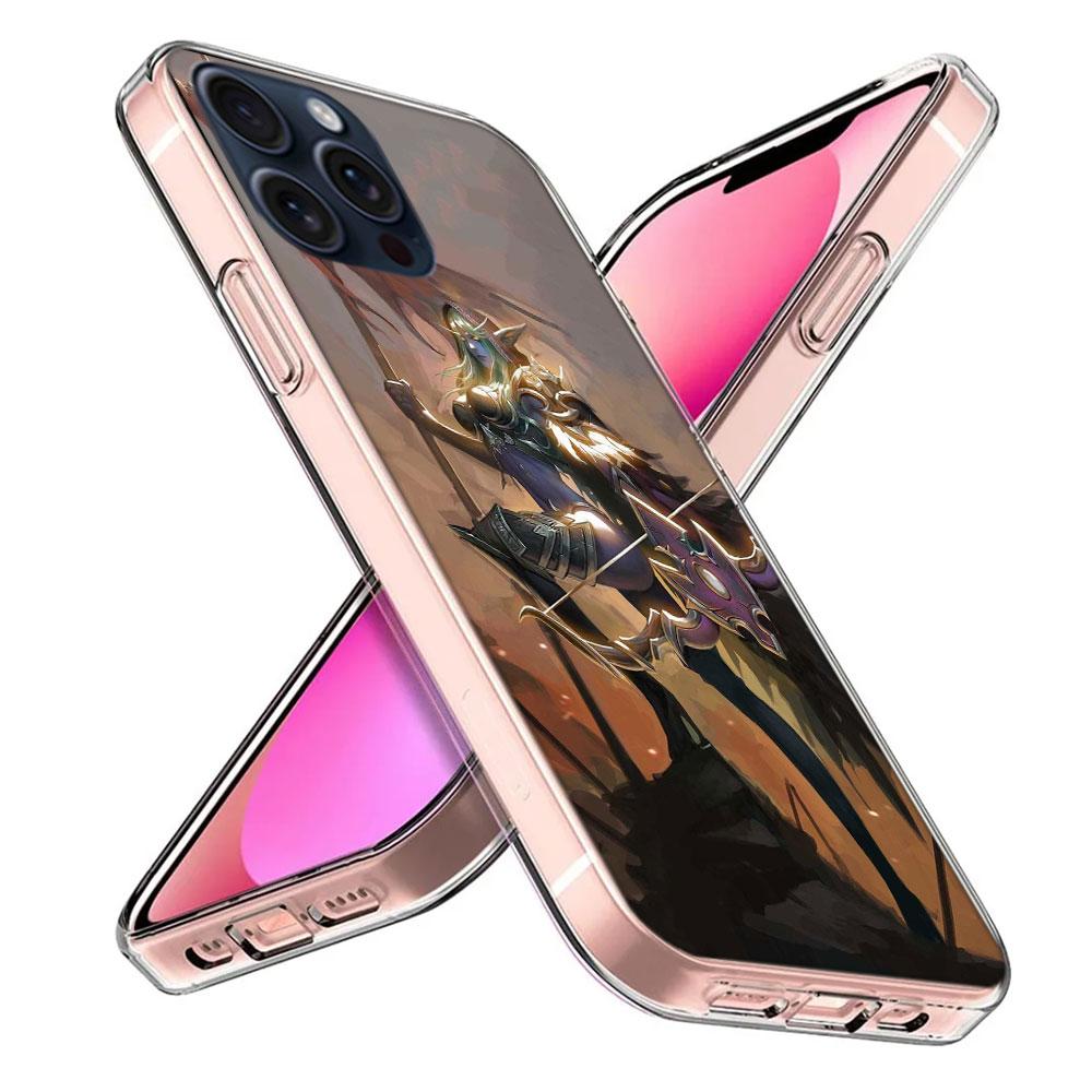 W-World Of W-Warcraft Elf Clear Phone Case For Iphone 17 Air 16 Pro Max 15 Pro 14 Plus 17E 16E 11 13 12 Mini Cover Cases Fundas