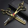 Hairdressing Cutting Scissors Hair Styling Tools 6/6.5/7 inch Salon Scissors Set 440C Barber Shears 10 25 40 50 Thinning Rate