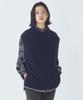 CITTA Alpaca Wool Knit Vest_Ctk247(Navy)