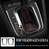 Carbon Fiber Style Gear Shift Collar for Volkswagen VW Golf 6 GTI R MK6 Scirocco 2009-2013 Jetta 2011-2014