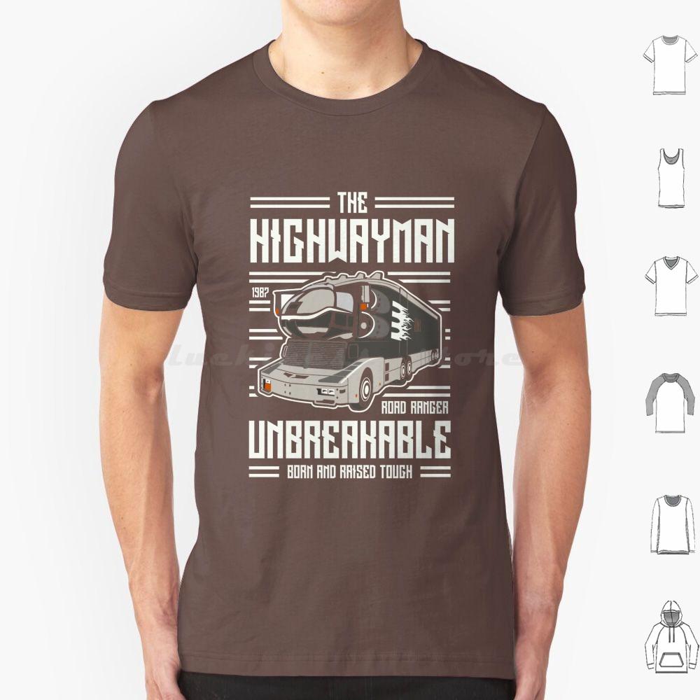 The Highwayman T Shirt Cotton Men Women DIY Print Highway Man Truck Car Rider Tv Show 1980 Usa American Geek Hero Superhero