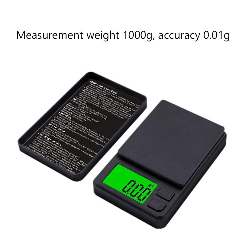 For Digital Weighing Food And Jewelry Kitchen Scale High-Precision Small Electronic Scale Precision Scale With Backlit Lcd