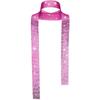 Spice Girl Metal Sequins Versatile Scarf Shiny Personalized Scarf Necklace Simple Long Nightclub Scarf Accessories