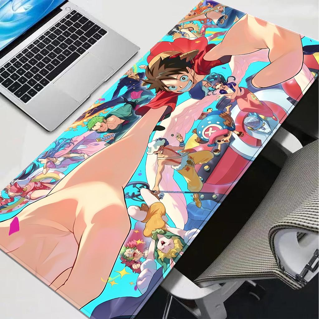 HD Mouse Pad Luffy Accessories Non Slip Rubber Mousepad Laptop PC Gamer Keyboard Pad One Piece Office Computer Gaming Mouse Mat