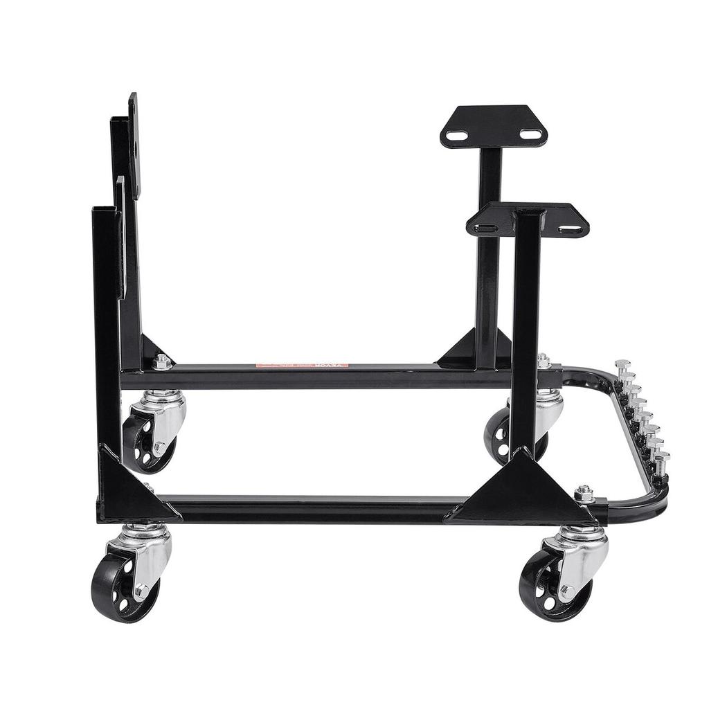 Engine Stand 750LBS/340KG Motor Hoist Dolly with 4-Caster Heavy-Duty Steel