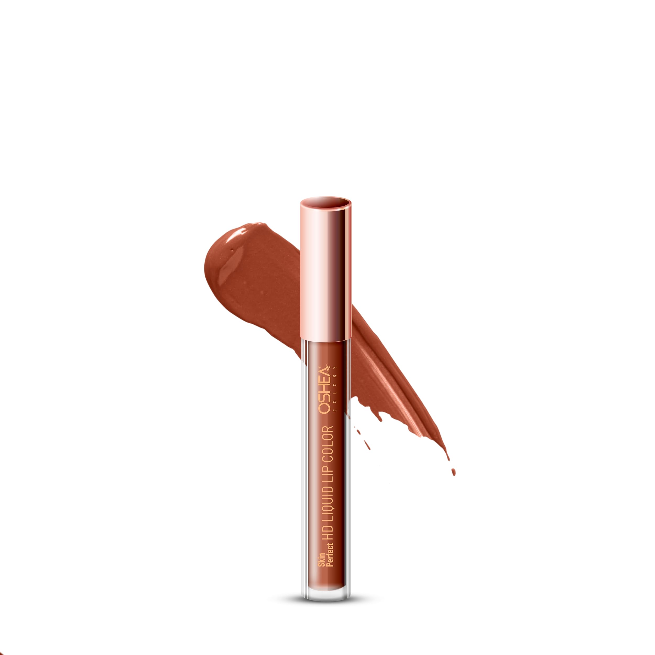 

Oshea Colors Long Lasting High Definition Liquid Lipstick | Smudgeproof & Ultra Pigmented Lip Color | Enriched with Vitamin E - (Mocha Coffee 02)