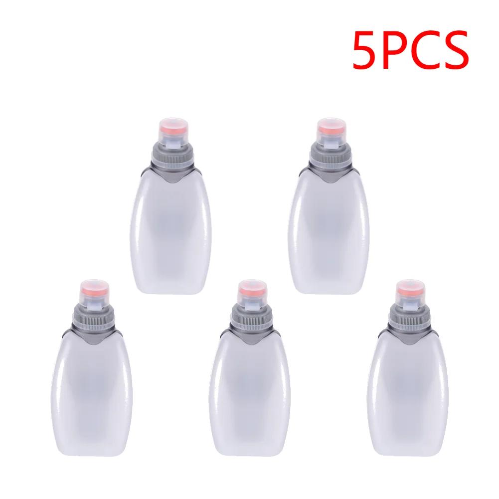 250ml Sports Water Bottle with Clip & Dustproof Lid Hydration Waist Bottle Running Belt Bottle for Camping Cycling Marathon