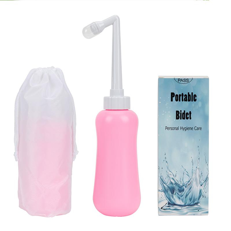 LSCOLO Peri Bottle Best Selling Handheld Bidet Sprayer Toilet Bidet Bottle Portable (Pink,ABS+EVA) розовый