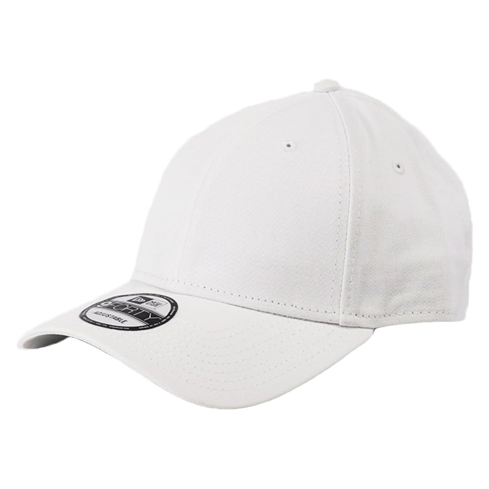

New Era 9FORTY Solid White Cap, Color, [Used]