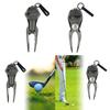 Golf Divot Repair Tool Groove Cleaner Multifunctional Lightweight with Magnetic Golf Ball Marker for Golfer Golf Supplies