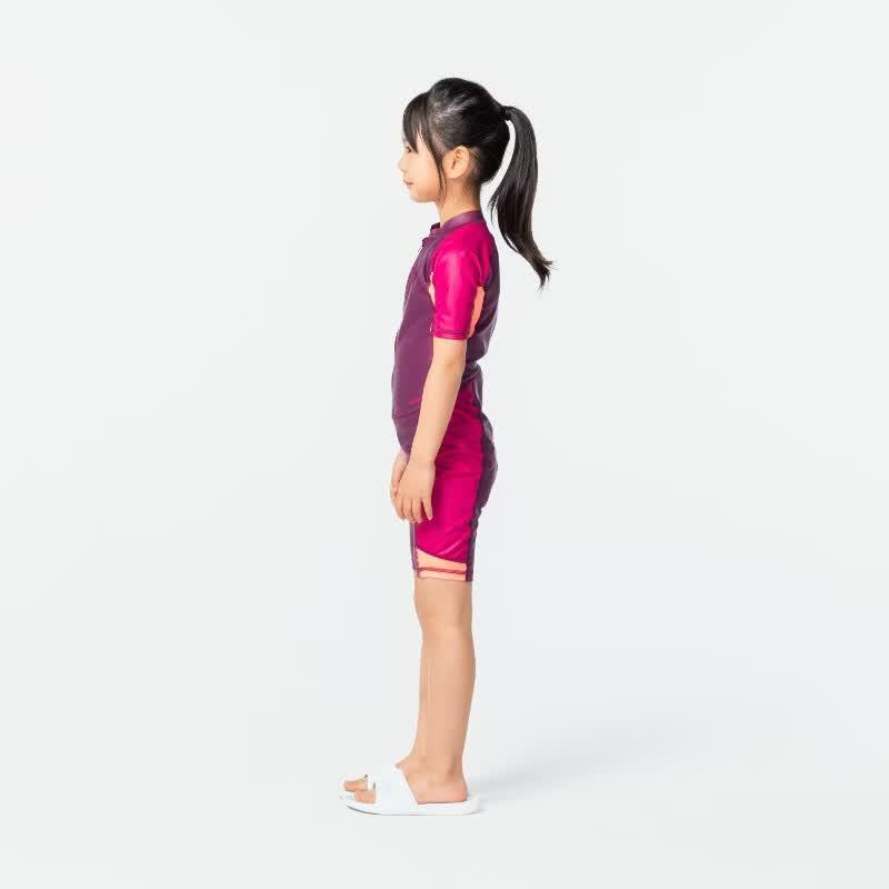 Decathlon Girls' Thermal One-Piece Swimsuit