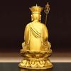 Copper Earth Store King Statue Small Buddha Lotus Home Living Room Office Home Sculptures