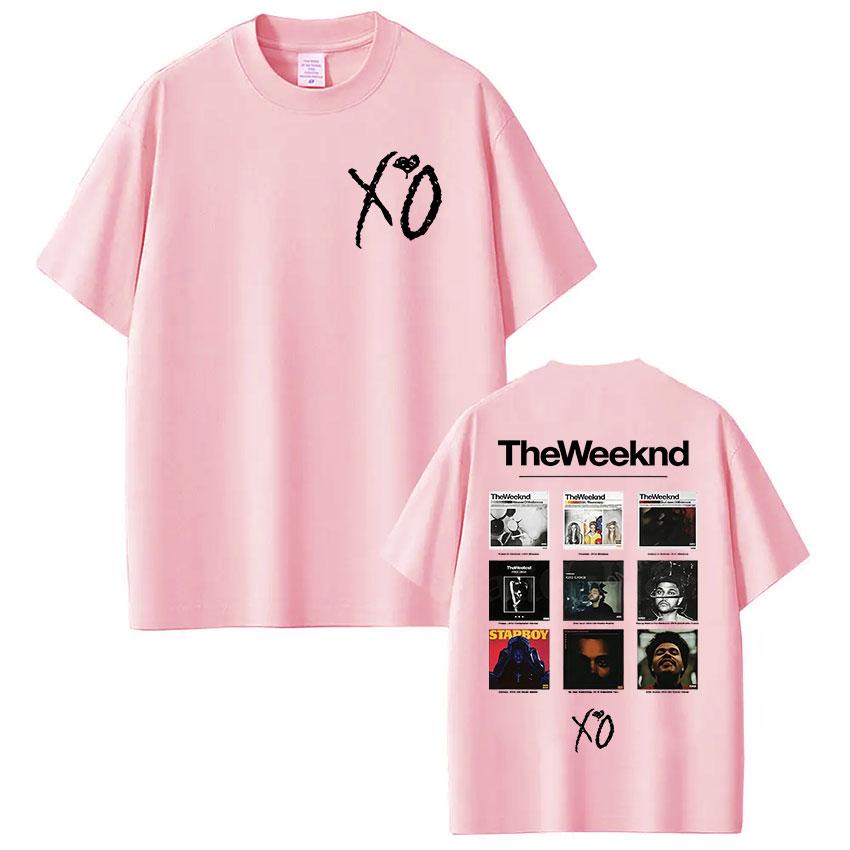

Репер The Weeknd Альбом Xo 2025 Графічні Футболки Жіночі Чоловічі Хіп-хоп Футболка Унісекс Винтажний Стиль Одяг Футболки S