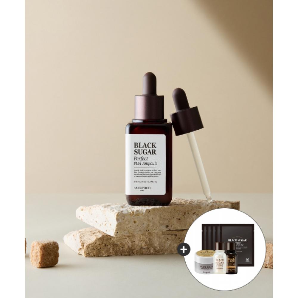 Skinfood [4 Types Of Black Sugar Free] Black Sugar Perfect Ampoule NONE