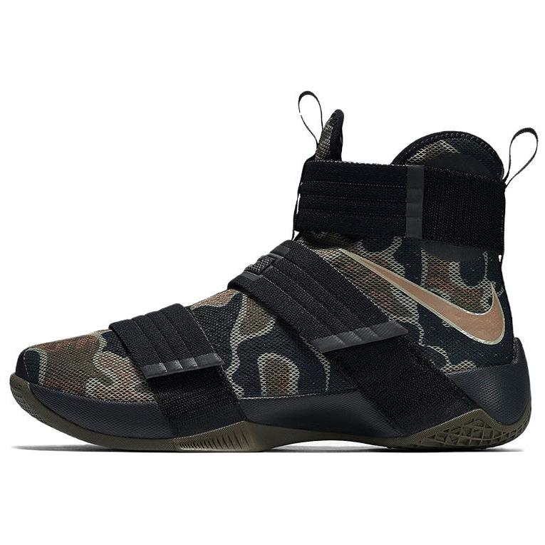 Nike Lebron Soldier 10 SFG EP Men Sneakers Black black bamboo-meduim-love 852400-022