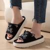 Fashion Casual Platform Slippers Women Home Spring Summer Cute Cartoon Designer Shoes Girls Fashion Indoor Outdoor Footwear Lightweight